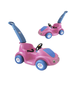 MINI CAR CON BASTON ROSA MODELO: 705810-R