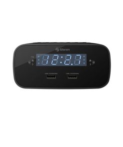 RADIO RELOJ DESPERTADOR STEREN MODELO: CLK-280