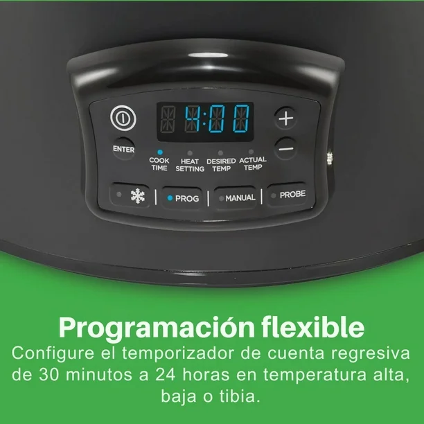 OLLA DE LENTO COCIMIENTO HAMILTON BEACH 5.7LT DIGITAL MODELO: 33962 - Imagen 3