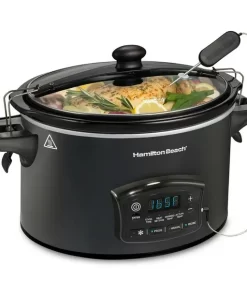 OLLA DE LENTO COCIMIENTO HAMILTON BEACH 5.7LT DIGITAL MODELO: 33962