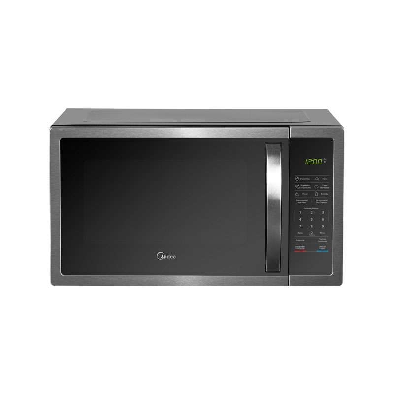 HORNO DE MICROONDAS MIDEA 1.6CFT SILVER ESPEJO MODELO: MMDHF162SS