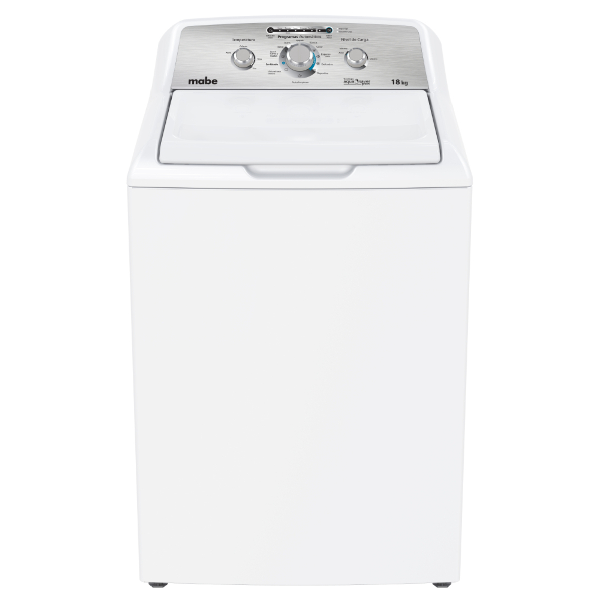 Lavadora Automática Aqua Saver Green MABE 18 kg Blanca con Sanitizado MODELO: LMA78113CBAB - Imagen 2