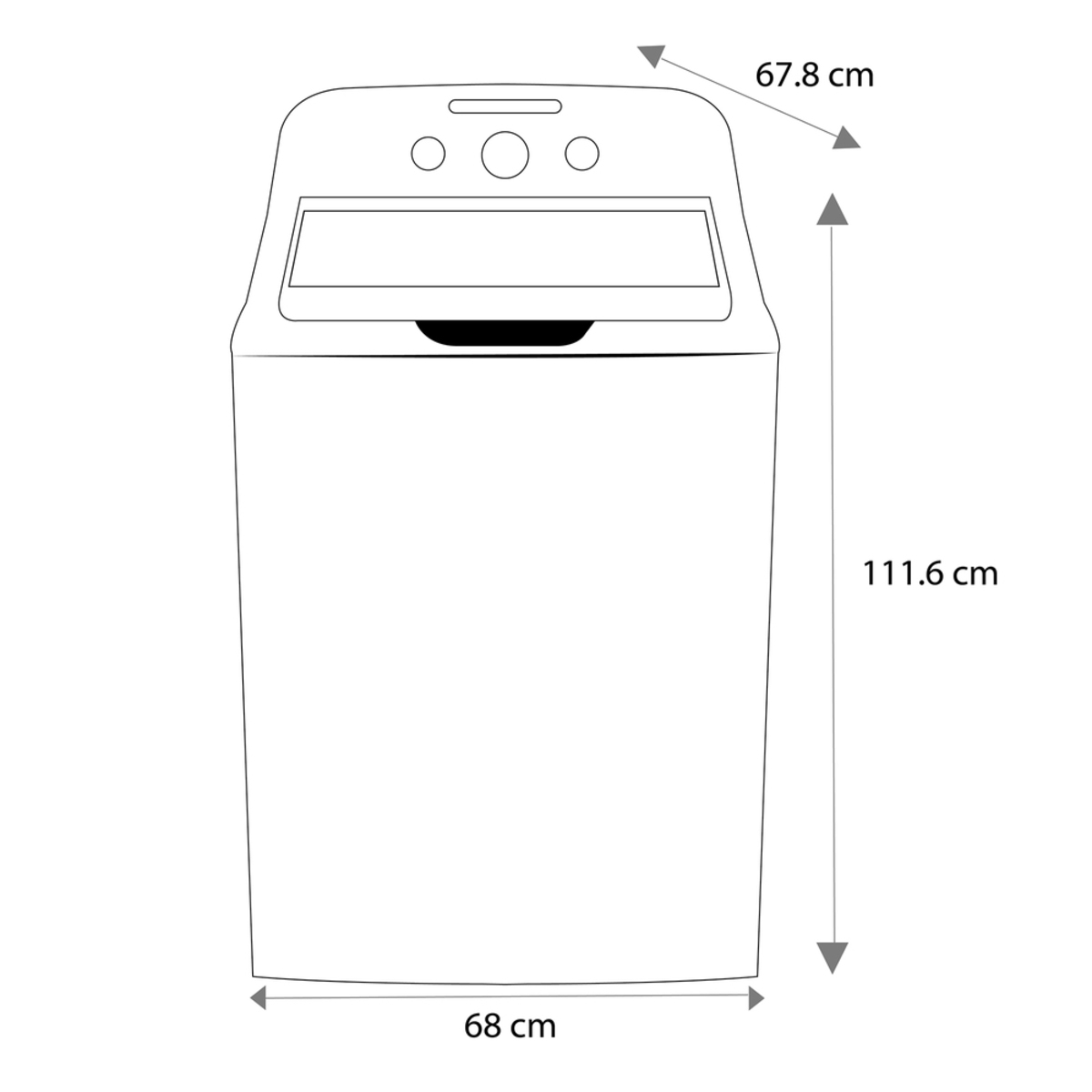 Lavadora Automática Aqua Saver Green MABE 18 kg Blanca con Sanitizado MODELO: LMA78113CBAB - Imagen 4