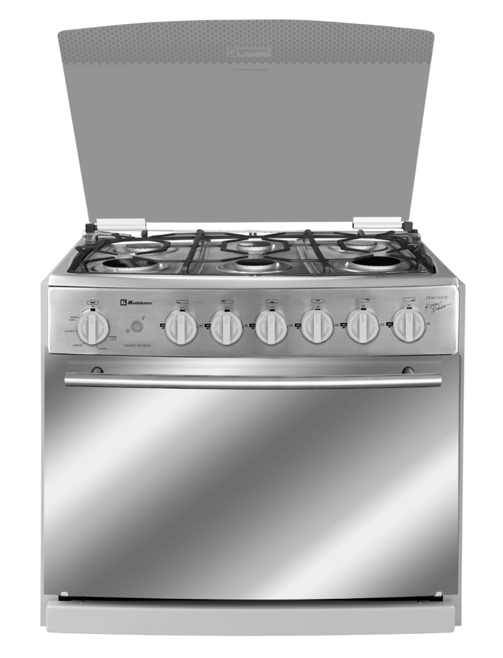 ESTUFA KOBLENZ VARSOVIA 30" CON CAPELO EMPOTRABLE MODELO: EE-1131 VB-IIRIQ