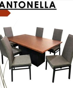 ANTECOMEDOR ANTONELLA 6 SILLAS MODELO: 654061