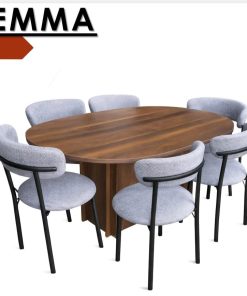 ANTECOMEDOR EMMA 6 SILLAS MODELO: 654058