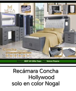 RECAMARA CONCHA HOLLYWOOD MODELO: 801014