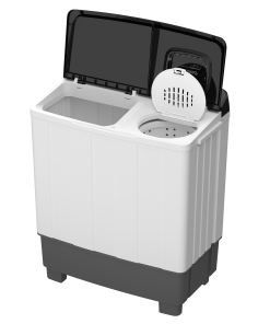 Alternative view of LAVADORA 15KG AUCMA DOBLE TINA SEMI AUTOMATICA MODELO: AWTT15WXXAT